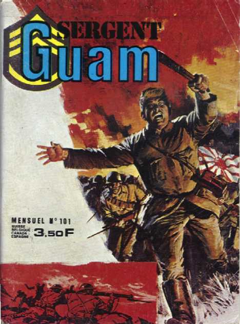 Scan de la Couverture Sergent Guam n 101